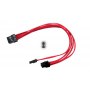 Deepcool | PSU Extension Cable | DP-EC300-PCI-E-RD | Red | 345 x 26 x 17 mm - 4